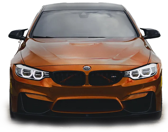 Orange BMW M4 from Grease Monkey’s original website